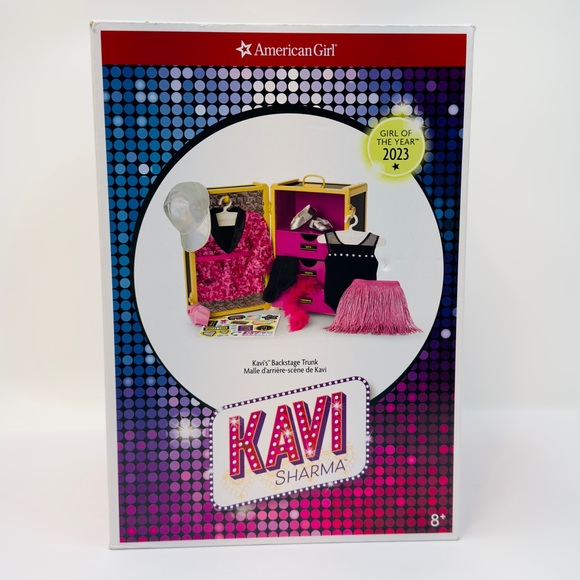 American Girl Kavi's Sharma Backstage Theater Trunk- Girl of the Year 2023 NEW - Picture 6 of 16